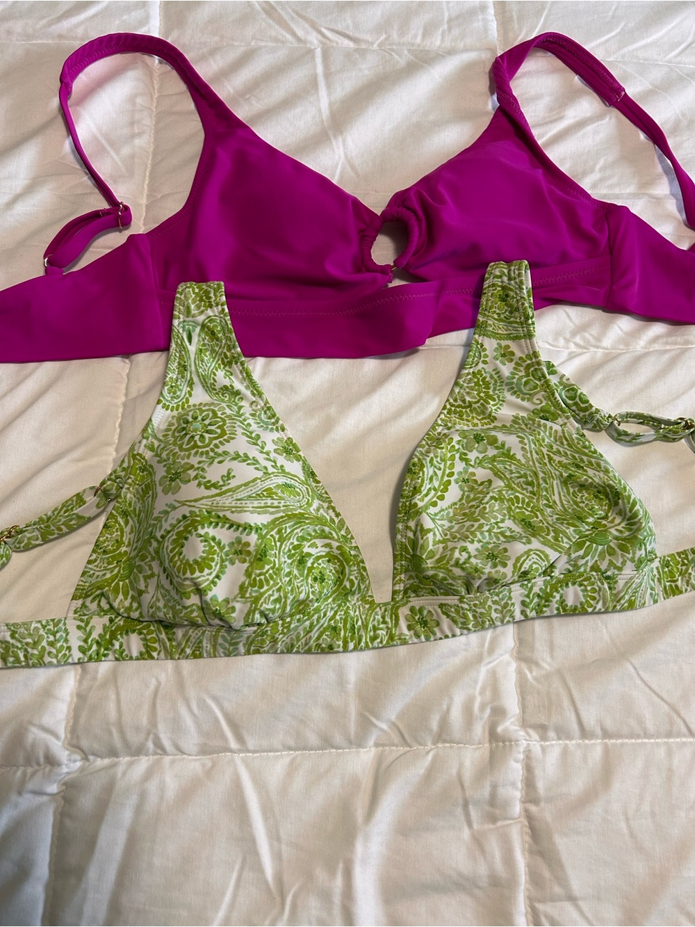 2 bikini tops!!